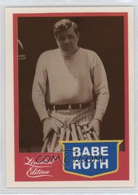 1989 CMC Babe Ruth Limited Edition - [Base] - Red Border #4 - Babe Ruth