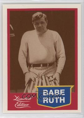 1989 CMC Babe Ruth Limited Edition - [Base] - Red Border #4 - Babe Ruth