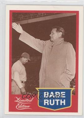 1989 CMC Babe Ruth Limited Edition - [Base] - Red Border #9 - Babe Ruth [Noted]