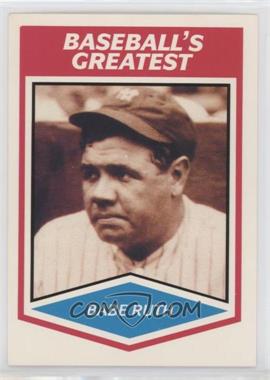 1989 CMC Baseball's Greatest - [Base] #_BARU - Babe Ruth