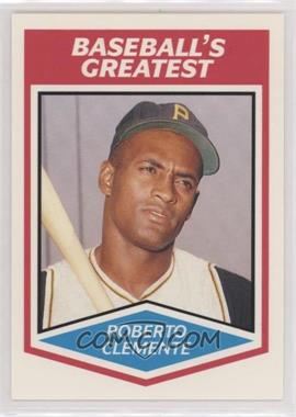 1989 CMC Baseball's Greatest - [Base] #_ROCL - Roberto Clemente