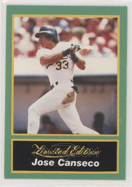 1989 CMC Jose Canseco Limited Edition - [Base] #17 - Jose Canseco