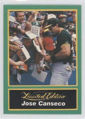 1989 CMC Jose Canseco Limited Edition - [Base] #18 - Jose Canseco - Courtesy of COMC.com