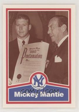 1989 CMC Mickey Mantle Limited Edition - [Base] #14 - Mickey Mantle, Robert F. Wagner