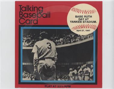 1989 CMC Talking Baseball Cards - [Base] #_BARU - Babe Ruth