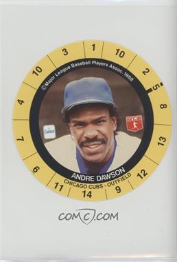 1989 Cadaco Game Discs - [Base] #_ANDA - Andre Dawson