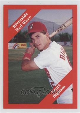 1989 Cal League California League - [Base] #1 - Scott Bigham
