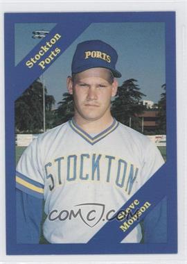 1989 Cal League California League - [Base] #160 - Steve Monson