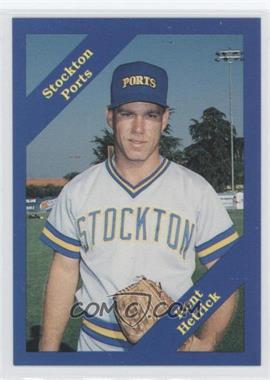 1989 Cal League California League - [Base] #161 - Kent Hetrick