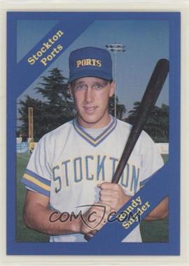 1989 Cal League California League - [Base] #170 - Randy Snyder