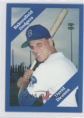 1989 Cal League California League - [Base] #180 - David Dawson