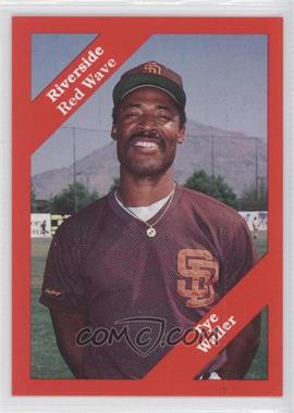 1989 Cal League California League - [Base] #30 - Tye Waller