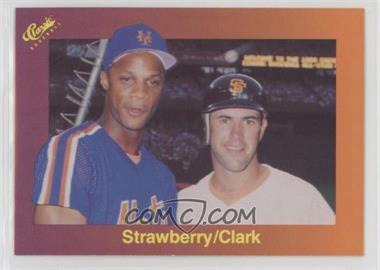 1989 Classic Update Orange Travel Edition - [Base] #_WCDS - Will Clark, Darryl Strawberry