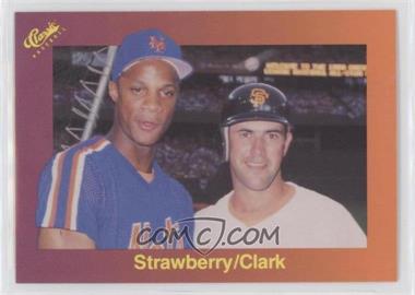 1989 Classic Update Orange Travel Edition - [Base] #_WCDS - Will Clark, Darryl Strawberry