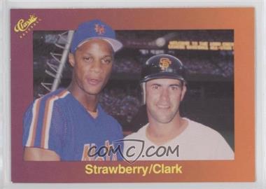 1989 Classic Update Orange Travel Edition - [Base] #_WCDS - Will Clark, Darryl Strawberry