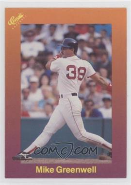 1989 Classic Update Orange Travel Edition - [Base] #149 - Mike Greenwell