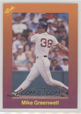 1989 Classic Update Orange Travel Edition - [Base] #149 - Mike Greenwell