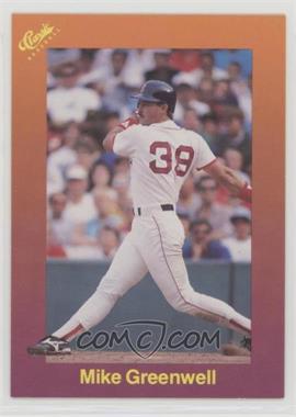 1989 Classic Update Orange Travel Edition - [Base] #149 - Mike Greenwell