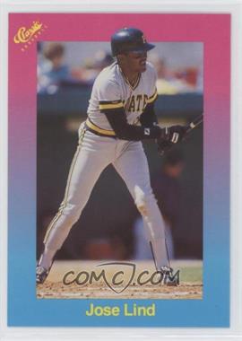 1989 Classic Update Pink/Light Blue Travel Edition - [Base] #20 - Jose Lind