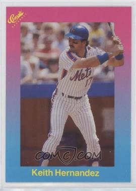 1989 Classic Update Pink/Light Blue Travel Edition - [Base] #59 - Keith Hernandez