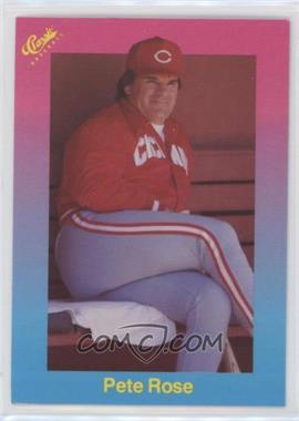 1989 Classic Update Pink/Light Blue Travel Edition - [Base] #71 - Pete Rose