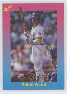 1989 Classic Update Pink/Light Blue Travel Edition - [Base] #83 - Robin Yount