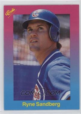 1989 Classic Update Pink/Light Blue Travel Edition - [Base] #99 - Ryne Sandberg