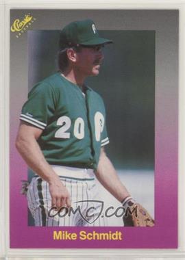 1989 Classic Update Purple Travel Edition - [Base] #153 - Mike Schmidt