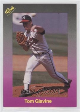 1989 Classic Update Purple Travel Edition - [Base] #159 - Tom Glavine