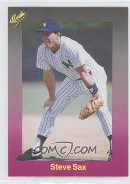 1989 Classic Update Purple Travel Edition - [Base] #179 - Steve Sax