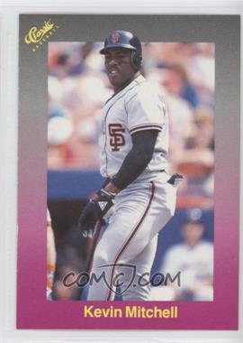 1989 Classic Update Purple Travel Edition - [Base] #198 - Kevin Mitchell