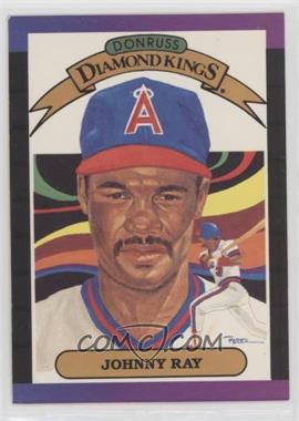 1989 Donruss - [Base] #12 - Diamond Kings - Johnny Ray