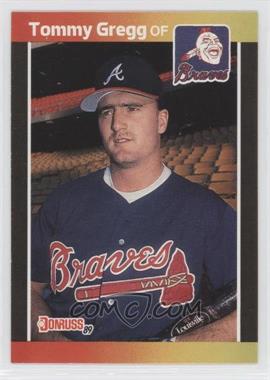 1989 Donruss - [Base] #121.2 - Tommy Gregg (*Denotes  Next to PERFORMANCE)