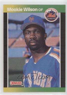 1989 Donruss - [Base] #152.1 - Mookie Wilson (*Denotes*  Next to PERFORMANCE)