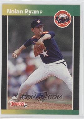 1989 Donruss - [Base] #154.1 - Nolan Ryan (*Denotes*  Next to PERFORMANCE)