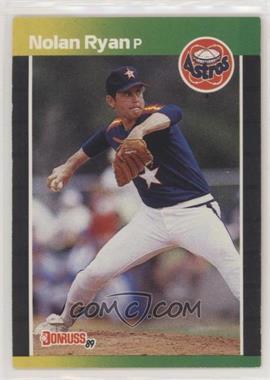 1989 Donruss - [Base] #154.1 - Nolan Ryan (*Denotes*  Next to PERFORMANCE)