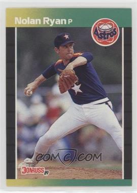 1989 Donruss - [Base] #154.2 - Nolan Ryan (*Denotes  Next to PERFORMANCE)