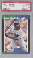 Dave Winfield (*Denotes  Next to PERFORMANCE) [PSA 10 GEM MT]