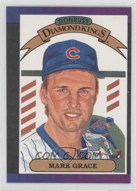 1989 Donruss - [Base] #17 - Diamond Kings - Mark Grace