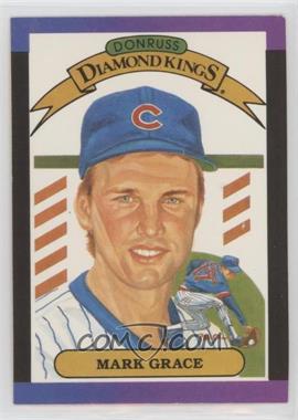 1989 Donruss - [Base] #17 - Diamond Kings - Mark Grace [EX to NM]