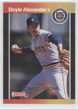 1989 Donruss - [Base] #178.1 - Doyle Alexander (*Denotes*  Next to PERFORMANCE)