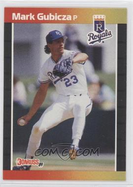 1989 Donruss - [Base] #179.1 - Mark Gubicza (*Denotes*  Next to PERFORMANCE)