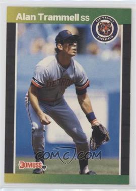 1989 Donruss - [Base] #180.1 - Alan Trammell (*Denotes*  Next to PERFORMANCE)