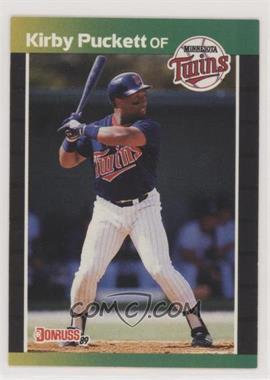 1989 Donruss - [Base] #182.1 - Kirby Puckett (*Denotes*  Next to PERFORMANCE)