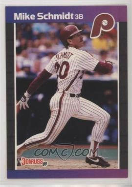 1989 Donruss - [Base] #193.1 - Mike Schmidt (*Denotes*  Next to PERFORMANCE)