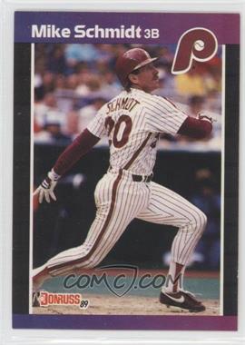 1989 Donruss - [Base] #193.1 - Mike Schmidt (*Denotes*  Next to PERFORMANCE)