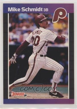 1989 Donruss - [Base] #193.1 - Mike Schmidt (*Denotes*  Next to PERFORMANCE)