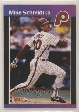 1989 Donruss - [Base] #193.2 - Mike Schmidt (*Denotes  Next to PERFORMANCE)