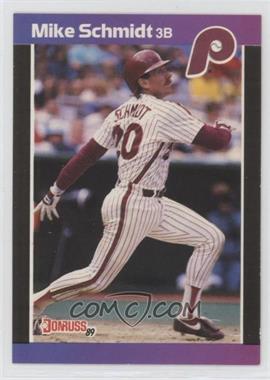 1989 Donruss - [Base] #193.2 - Mike Schmidt (*Denotes  Next to PERFORMANCE)