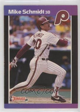 1989 Donruss - [Base] #193.2 - Mike Schmidt (*Denotes  Next to PERFORMANCE)